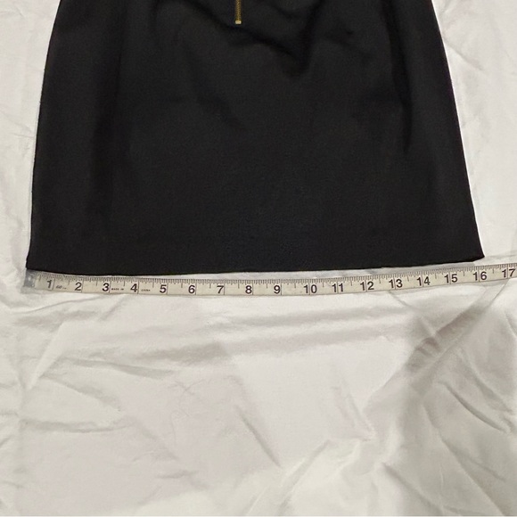Express Designstudio Mini Black Pencil Skirt size 2 - Picture 5 of 9